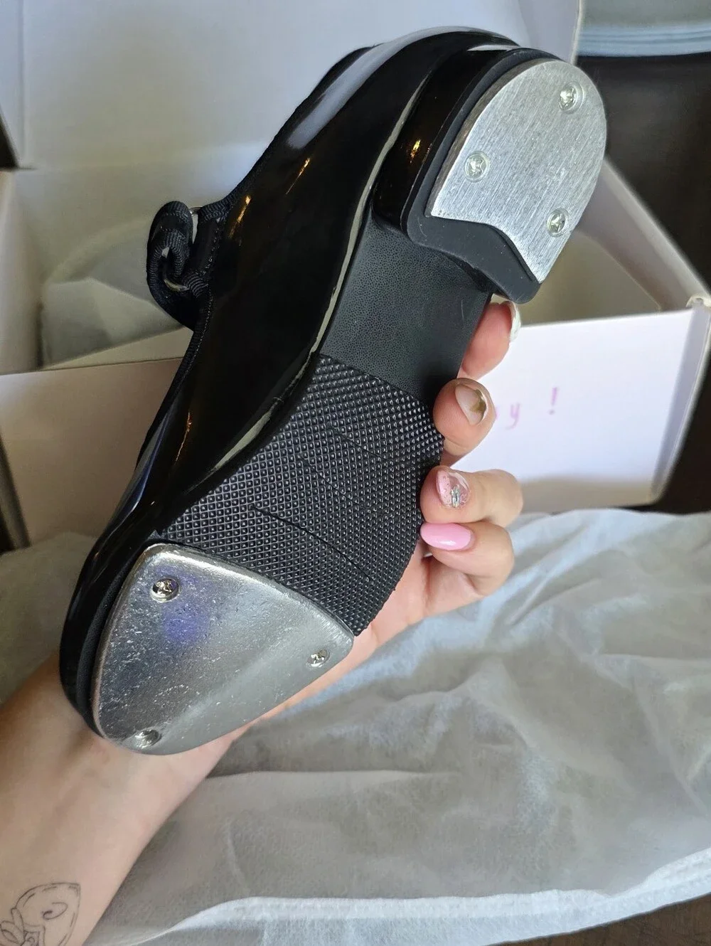 Stelle Black Tap Shoes